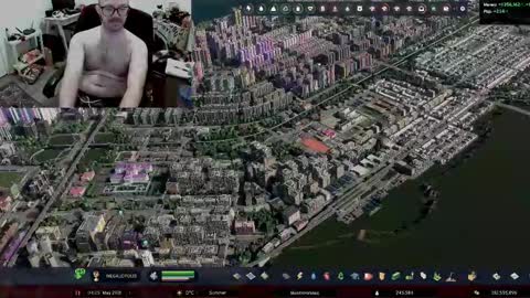 Snapshot of kapuccino chatting on 10.28.25 Oliver online show from 10.28.25