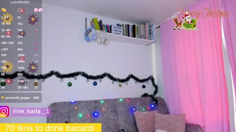 Snapshot of karla__1 chatting on 12.25.24 Ill be on at sunday see u Lynn  Could u help me to reach 100 Thmbs upp plssss   Independent girl 3 online show from 12.25.24