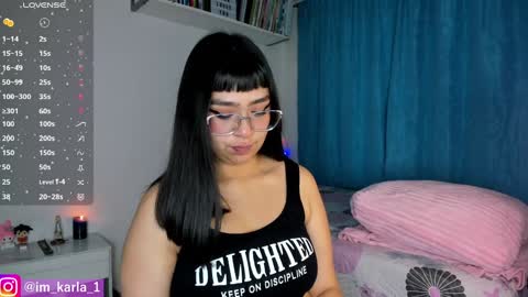 Snapshot of karla__1 chatting on 01.05.25 Ill be on at sunday see u Lynn  Could u help me to reach 100 Thmbs upp plssss   Independent girl 3 online show from 01.05.25