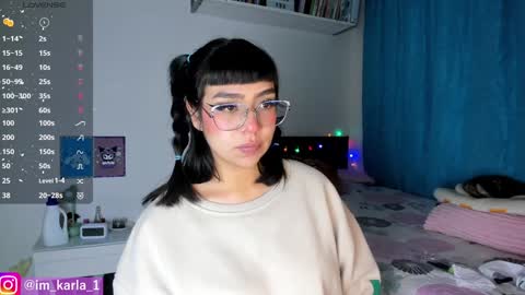 Snapshot of karla__1 chatting on 01.13.25 Ill be on at sunday see u Lynn  Could u help me to reach 100 Thmbs upp plssss   Independent girl 3 online show from 01.13.25