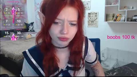 Snapshot of kawaii_angell chatting on 02.13.25 anfisa online show from 02.13.25