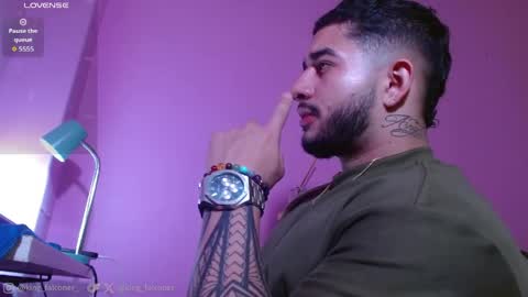 Snapshot of king_falconer chatting on 05.22.26 Angel Falconer online show from 05.22.26
