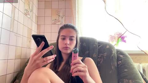 Hellomy name is Natalyits my first day here nice to meet you Give me 50 thumbs ups online show from 05.18.26