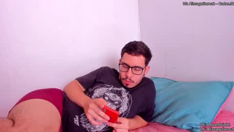 Snapshot of leoandviolet chatting on 01.06.25 Carlos  Alissa. Help us to reach 100 likes  online show from 01.06.25