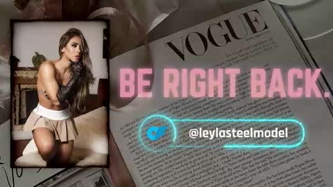 INSTA leylasteel model         online show from 03.27.26