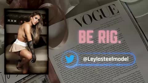 Snapshot of leyla_steel chatting on 04.27.26 INSTA leylasteel model online show from 04.27.26