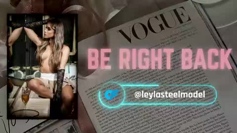Snapshot of leyla_steel chatting on 04.29.26 INSTA leylasteel model online show from 04.29.26