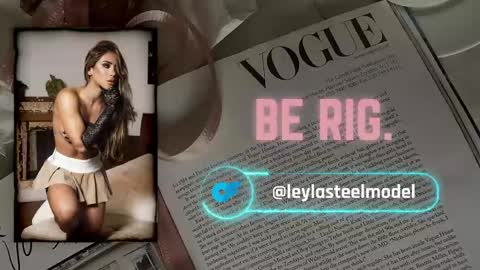 Snapshot of leyla_steel chatting on 05.04.26 INSTA leylasteel model online show from 05.04.26