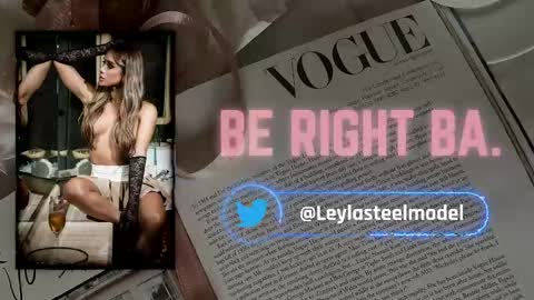 Snapshot of leyla_steel chatting on 05.11.26 INSTA leylasteel model online show from 05.11.26