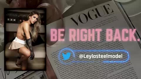 Snapshot of leyla_steel chatting on 05.27.26 INSTA leylasteel model online show from 05.27.26