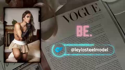 Snapshot of leyla_steel chatting on 07.10.26 INSTA leylasteel model online show from 07.10.26