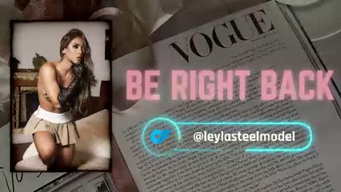 Snapshot of leyla_steel chatting on 07.11.26 INSTA leylasteel model online show from 07.11.26