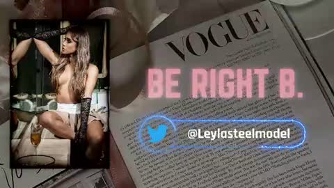 Snapshot of leyla_steel chatting on 08.07.26 INSTA leylasteel model online show from 08.07.26