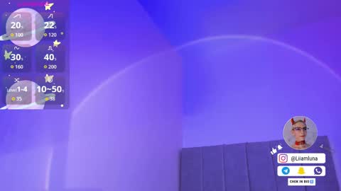 Liiam Luna online show from 09.21.25