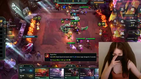 Snapshot of lilythrone chatting on 01.28.25 Lily Rone online show from 01.28.25