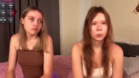 Hello our names are Kate and Alice this is our first day here. online show from 07.14.26