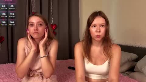 Hello our names are Kate and Alice this is our first day here. online show from 07.19.26