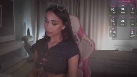 Snapshot of lnnsfw chatting on 01.23.25 Linn my new page online show from 01.23.25