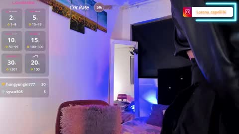 Snapshot of lorena_capelli_ chatting on 01.26.25 lesly lorena online show from 01.26.25