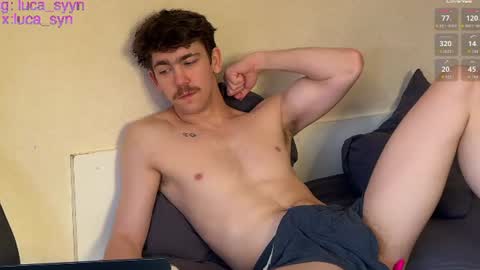 Snapshot of luca_syn chatting on 06.15.26 Luca S online show from 06.15.26