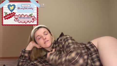 Snapshot of lucydelovely chatting on 04.19.26 Lucy online show from 04.19.26