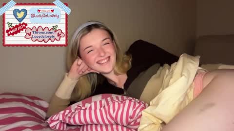 Snapshot of lucydelovely chatting on 05.01.26 Lucy online show from 05.01.26