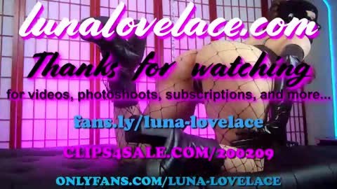 Snapshot of luna_love_lace chatting on 02.22.25 Luna Lovelace online show from 02.22.25