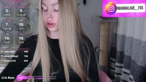 Marmalade Fox online show from 04.03.26