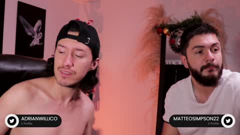 Snapshot of matteo_simpson chatting on 12.21.24 Matteo simpson online show from 12.21.24