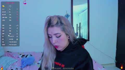 Snapshot of megan_sexrose chatting on 02.11.26 Megan rose online show from 02.11.26