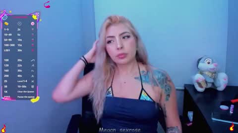 Megan rose online show from 03.24.26