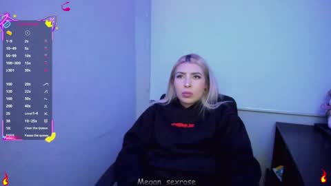 Megan rose online show from 04.13.26