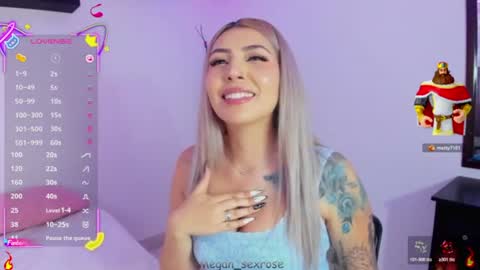 Megan rose online show from 07.16.26