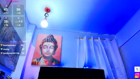 Snapshot of megandavidson chatting on 03.08.25 Kim online show from 03.08.25