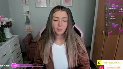 Snapshot of melaany_ chatting on 02.15.26 Melaany online show from 02.15.26