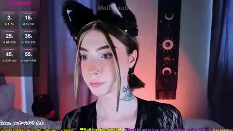 Melissa or abbreviated Mel or Lis online show from 07.10.26