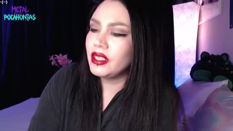 Snapshot of metalpocahotass chatting on 02.25.25 MetalPocahotass online show from 02.25.25