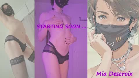 Snapshot of miadescroix chatting on 12.15.24 Mia online show from 12.15.24