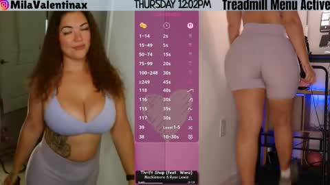 Mila Valentina online show from 06.04.26