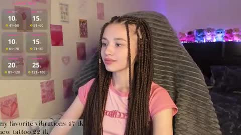 Snapshot of milyamess chatting on 07.21.26 Emily online show from 07.21.26