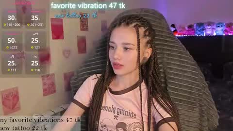 Snapshot of milyamess chatting on 07.23.26 Emily online show from 07.23.26