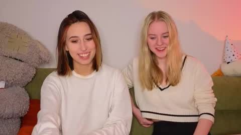 MilaBlack and  StacyBlonde Today unboxing Lovens OMG online show from 01.12.26