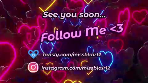 MissBlair online show from 07.28.26