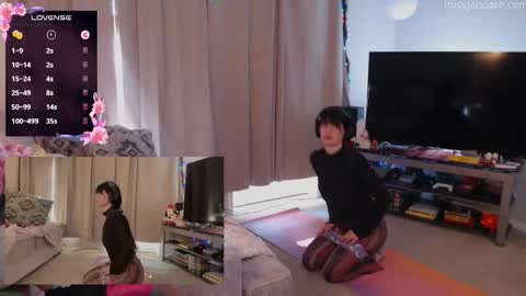 Snapshot of missjendare chatting on 12.02.24 Miss Jen Dare online show from 12.02.24