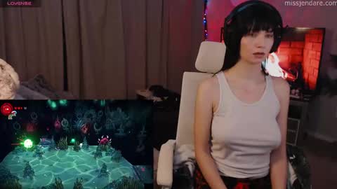 Snapshot of missjendare chatting on 12.19.24 Miss Jen Dare online show from 12.19.24