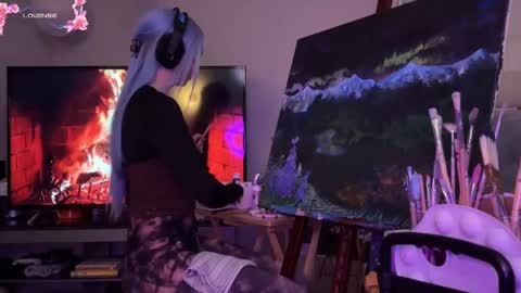 Snapshot of missjendare chatting on 02.04.25 Miss Jen Dare online show from 02.04.25