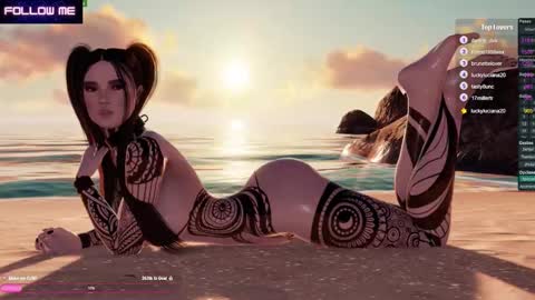 MissTenka online show from 02.11.26