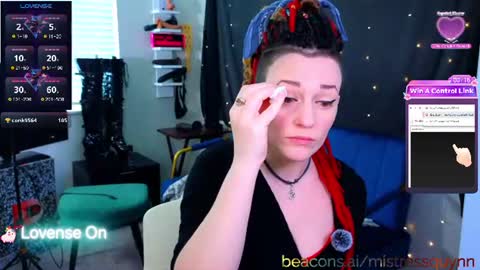 Snapshot of mistressquynnxo chatting on 07.01.26 Mistress Quynn online show from 07.01.26