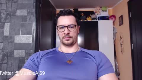 Snapshot of muscleaj69 chatting on 03.03.25 AJ online show from 03.03.25