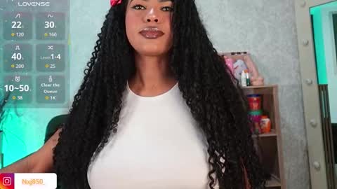 Snapshot of naomixjones1 chatting on 03.21.26 Naomi online show from 03.21.26